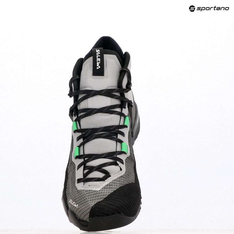 Pantofi de abordare pentru bărbați Salewa Wildfire Nxt Mid GTX aliaj / dark olive 9