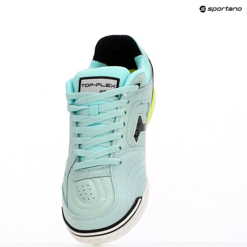 Încălțăminte de fotbal pentru bărbați Joma Top Flex IN turquoise 15