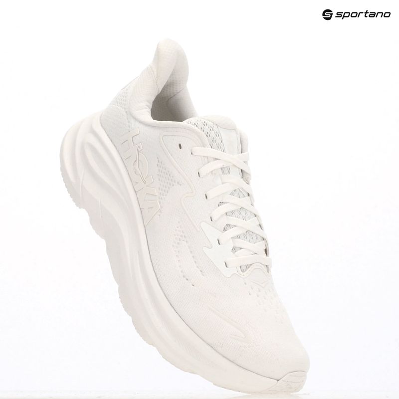 Încălțăminte de alergare pentru bărbați HOKA Clifton 10 white/white 17