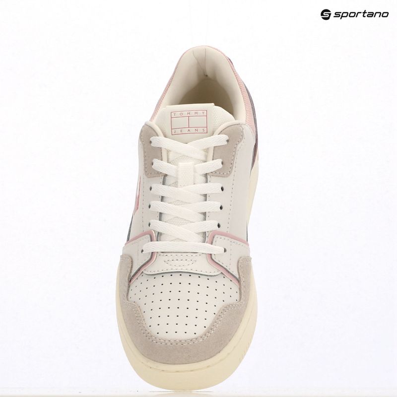 Încălțăminte pentru femei Tommy Jeans Retro Basket ecru/misty pink 9