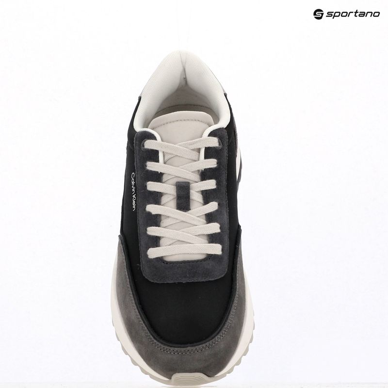 Încălțăminte pentru bărbați Calvin Klein HM0HM01714 Low Top Lace Up Repreve Mix Formal Gray/Eggshell/Creamy White 9