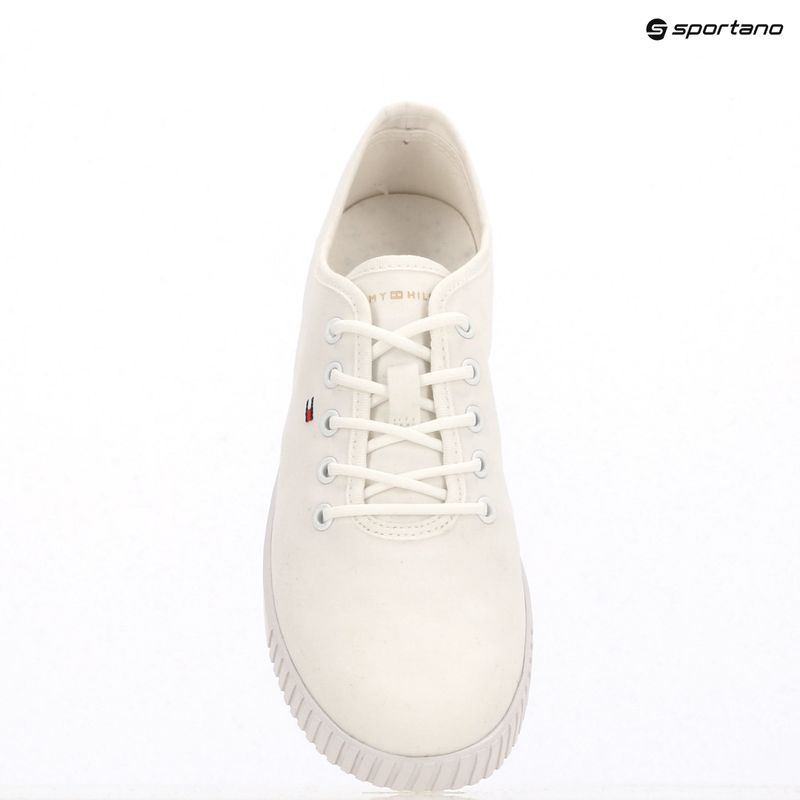 Încălțăminte pentru femei  Tommy Hilfiger Canvas Lace Up white 9