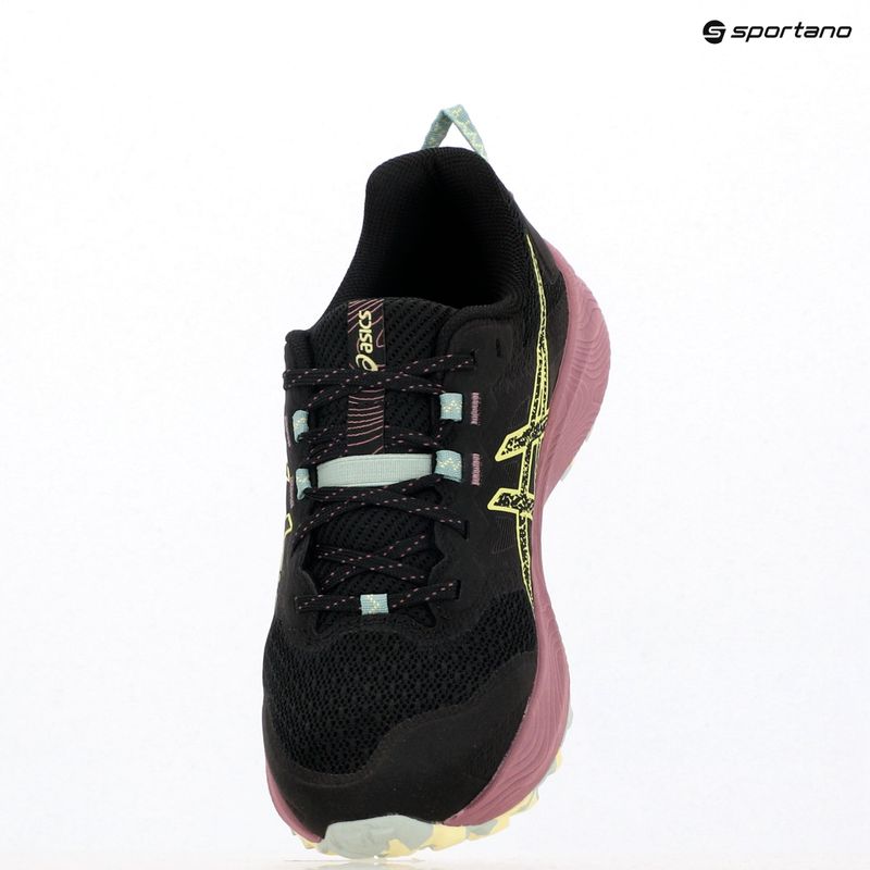 Încălțăminte de alergare pentru femei ASICS Trabuco Terra 2 black/huddle yellow 16