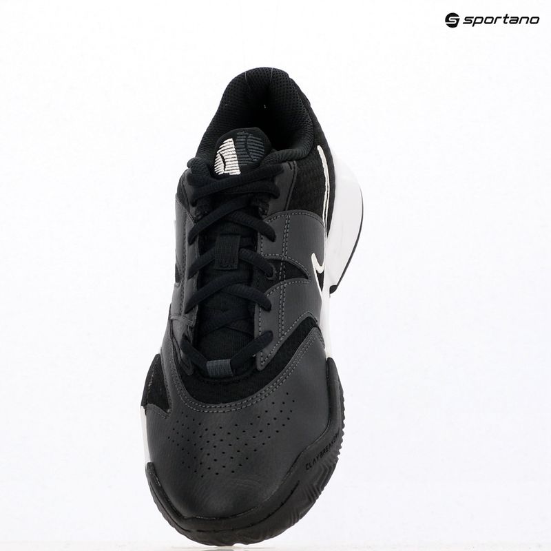 Pantofi de tenis pentru femei Nike Court Lite 4 Clay negru/alb 9