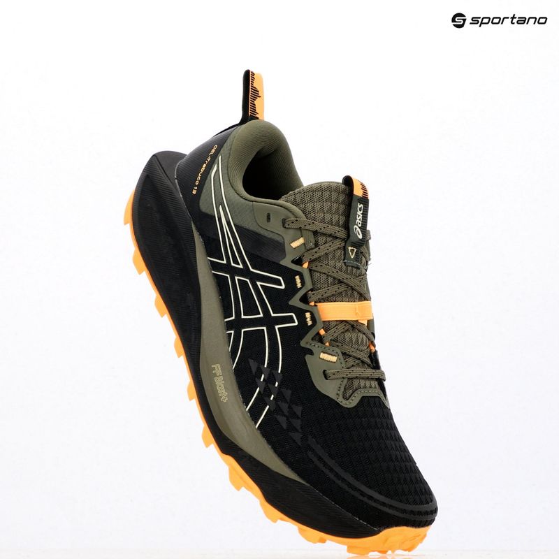 Încălțăminte de alergare pentru bărbați ASICS Gel-Trabuco 13 black/cream 17