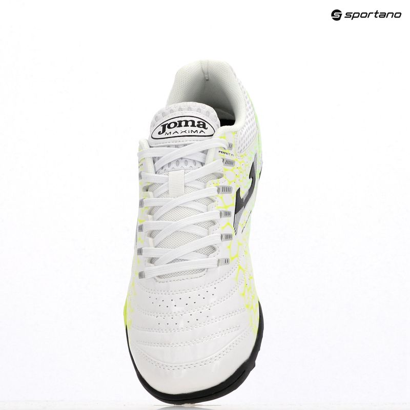 Încălțăminte de fotbal pentru bărbați Joma Maxima TF white 9