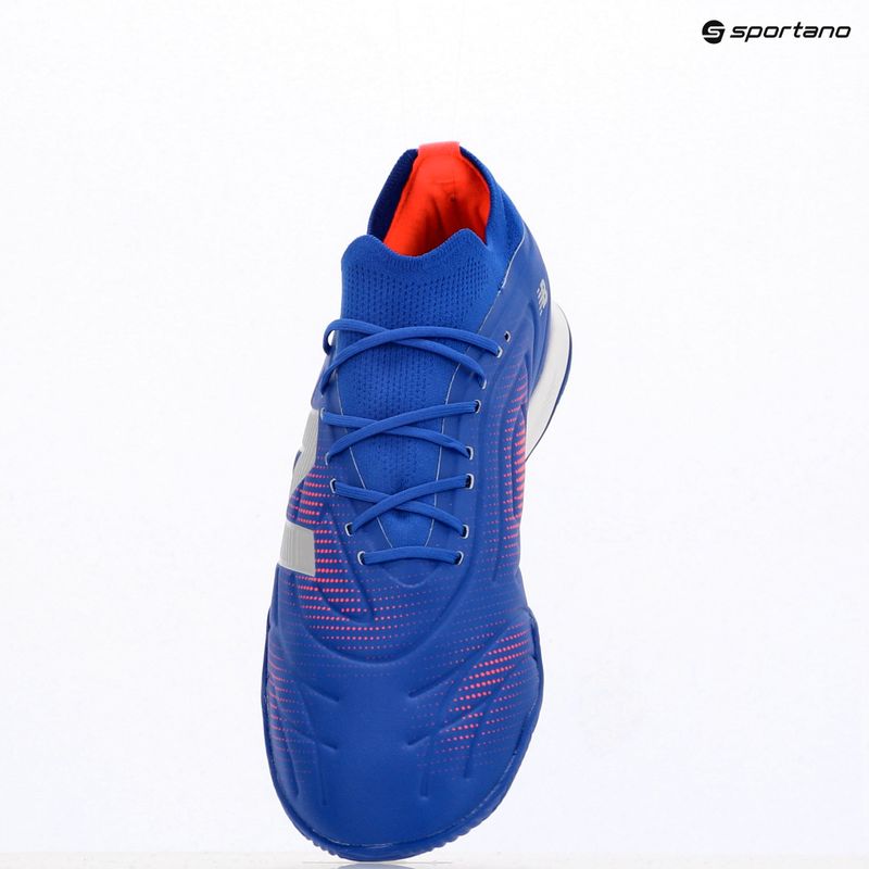 Ghete de fotbal New Balance Tekela Team Low V5 IN albastre 9