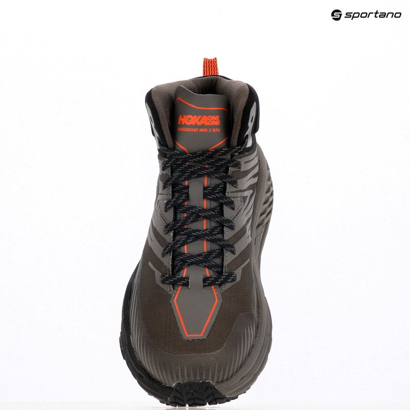 Încălțăminte pentru bărbați HOKA Speedgoat 2 MID GTX anthracite/dark gull grey 8
