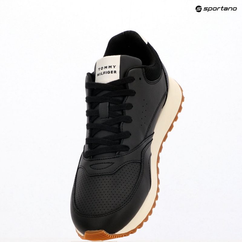 Încălțăminte pentru bărbați Tommy Hilfiger New Runner Eva Lth Ess black 9