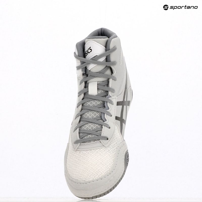 Încălțăminte de wrestling ASICS Matcontrol 3 white/gunmetal 9