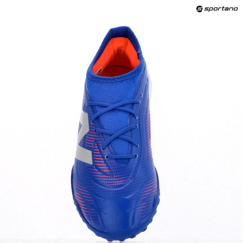Ghete de fotbal pentru copii New Balance Tekela Team Low JR TF albastru 9
