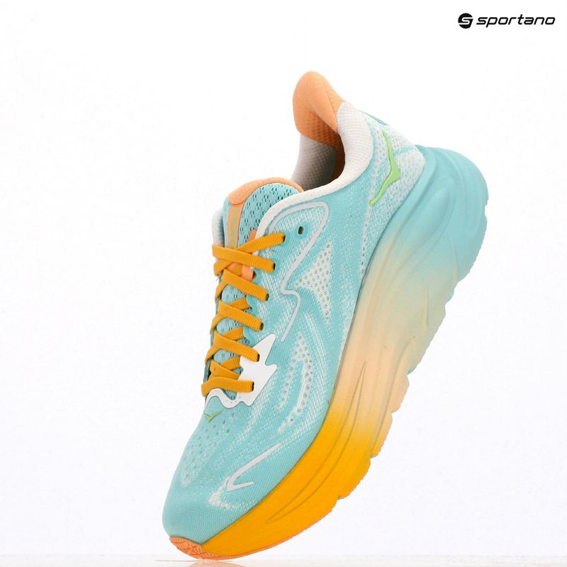 Încălțăminte de alergare pentru femei  HOKA Clifton 10 blue spark/white 9