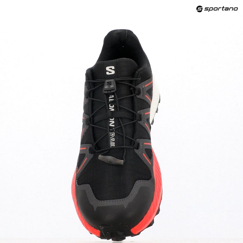 Încălțăminte de alergare pentru bărbați  Salomon Speedcross Peak black/asphalt/fiery red 9