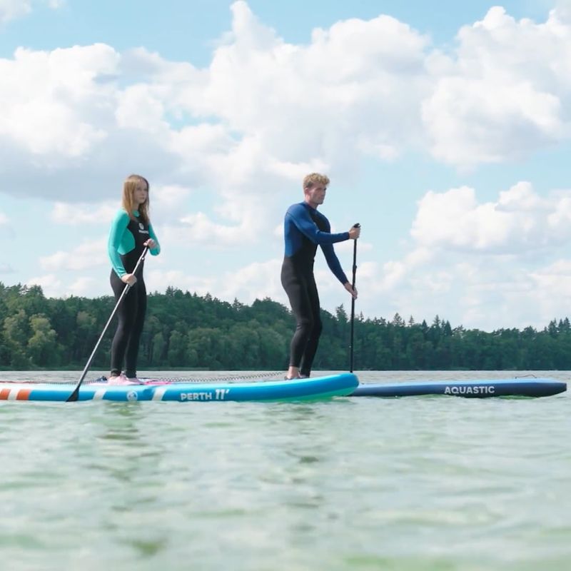 Placă SUP AQUASTIC Touring 12'6" verde 26