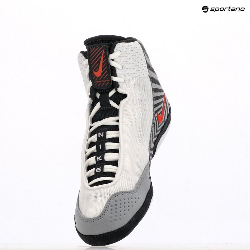 Încălțăminte de lupte Nike Inflict 4 SE white/university red/wolf grey/anthracite 9