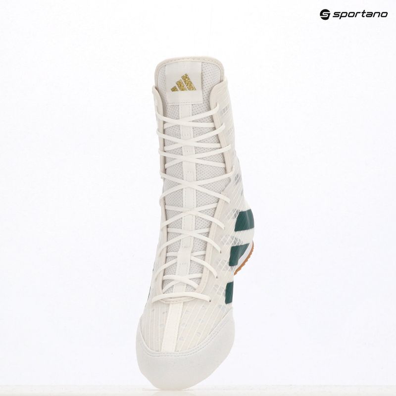 Încălțăminte de box adidas Box Hog 4 cloud white/collegiate green/core black 19