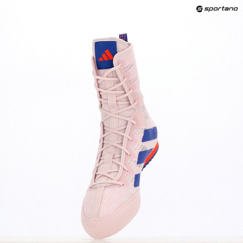 Încălțăminte de box adidas Box Hog 4 almost pink/lucid blue/impact orange 20