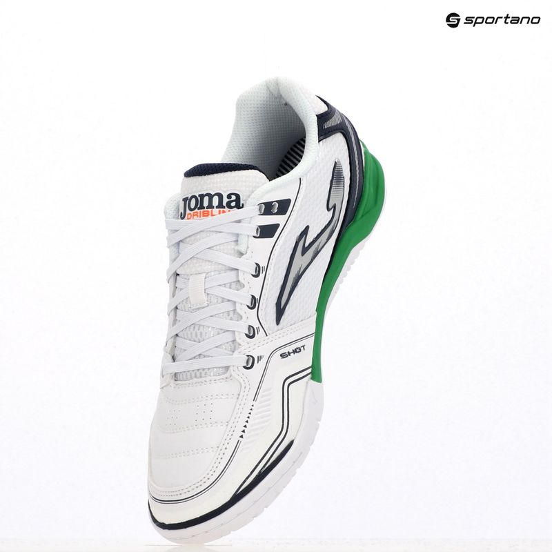 Încălțăminte de fotbal pentru bărbați  Joma Dribling IN white 11