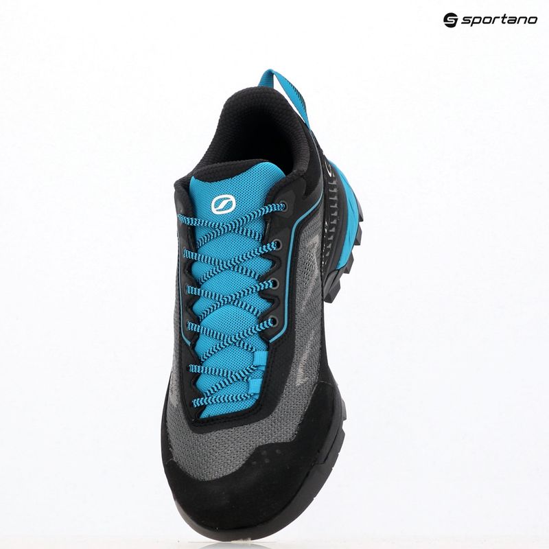 Încălțăminte de abordare pentru bărbați SCARPA Rapid LT anthracite/reef blue 11