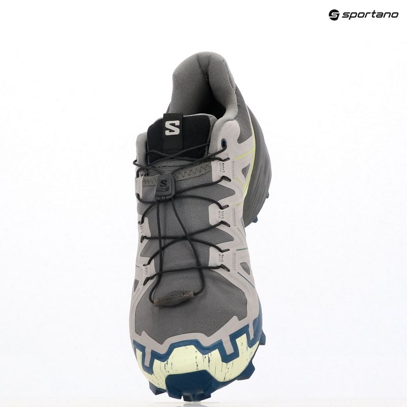 Încălțăminte de alergare pentru bărbați  Salomon Speedcross 6 castlerock/lime cream/poseidon 12