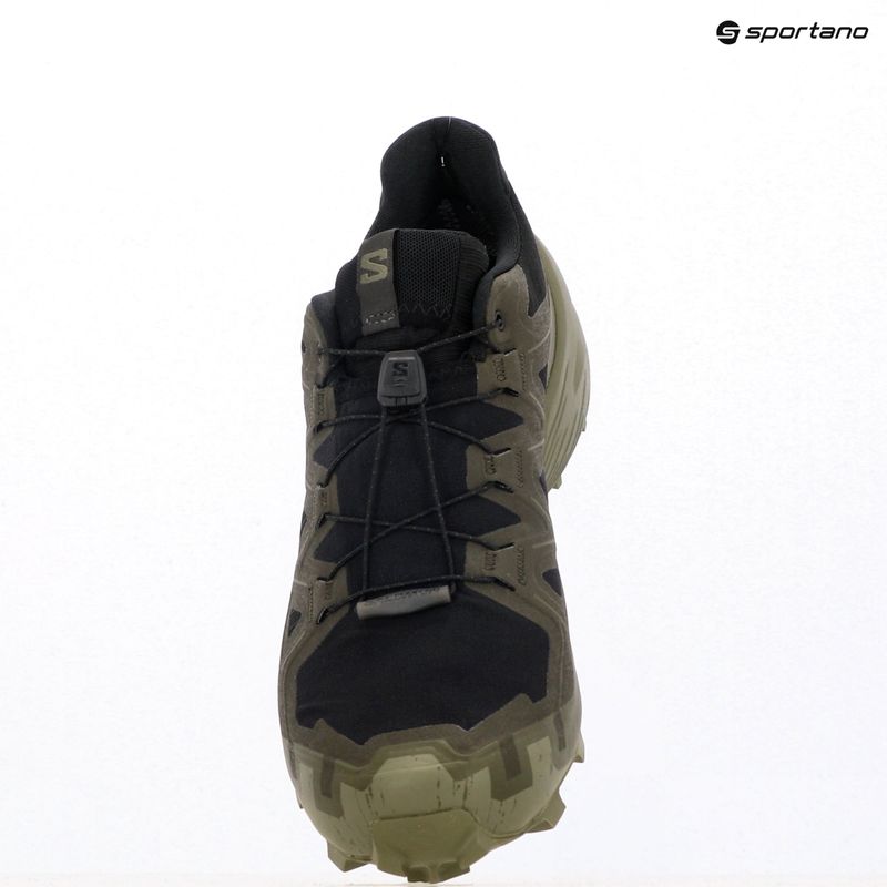 Încălțăminte de alergare pentru bărbați  Salomon Speedcross 6 GTX black/peat/deep lichen green 12