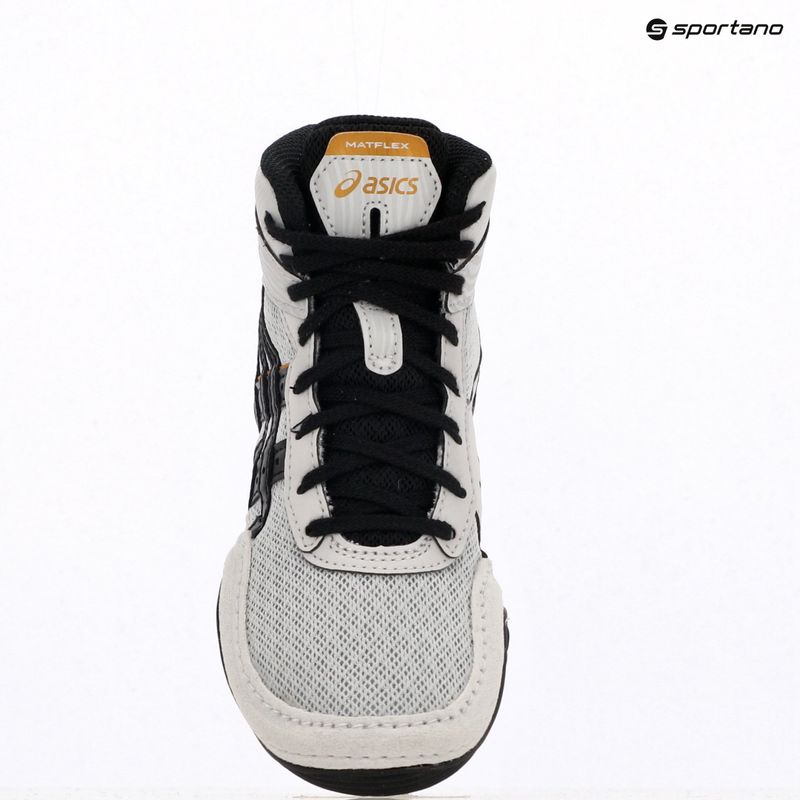 Încălțăminte de wrestling pentru copii ASICS Matflex 7 GS concrete/black 10