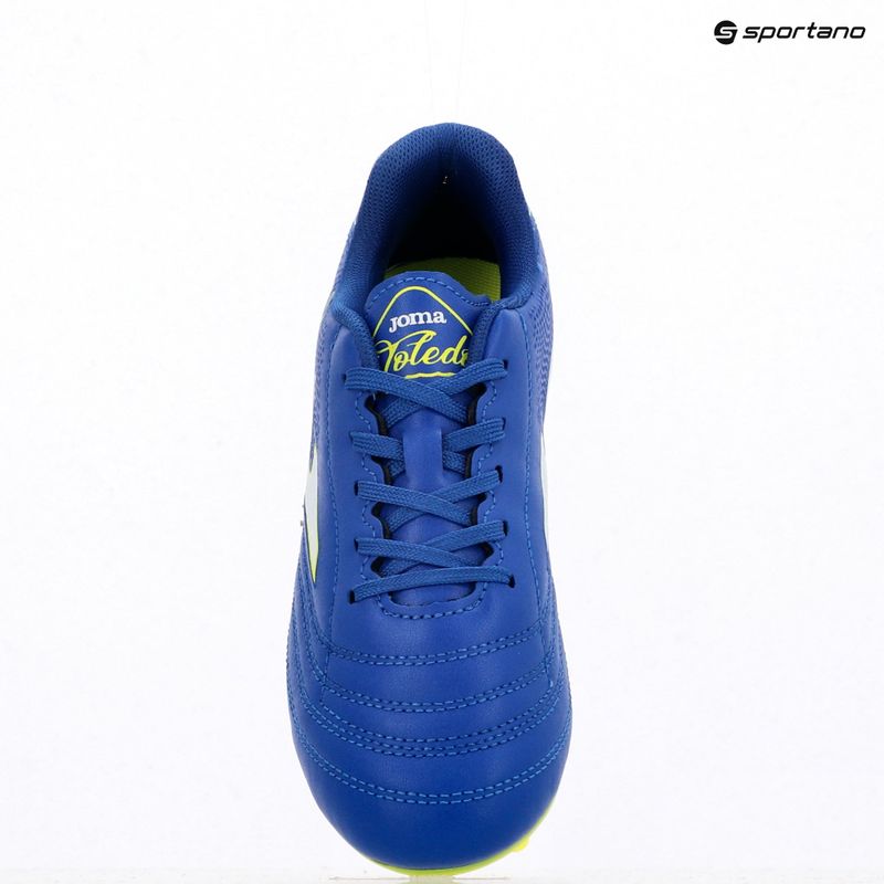 Ghete de fotbal pentru copii Joma Toledo Jr FG royal blue 15