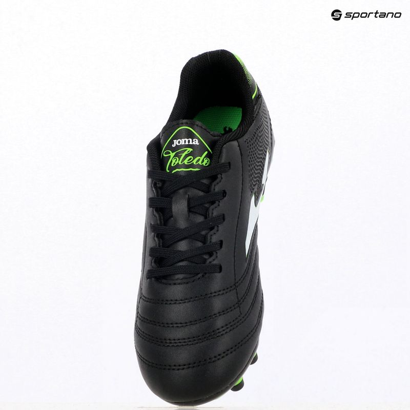 Ghete de fotbal pentru copii Joma Toledo Jr FG black 11