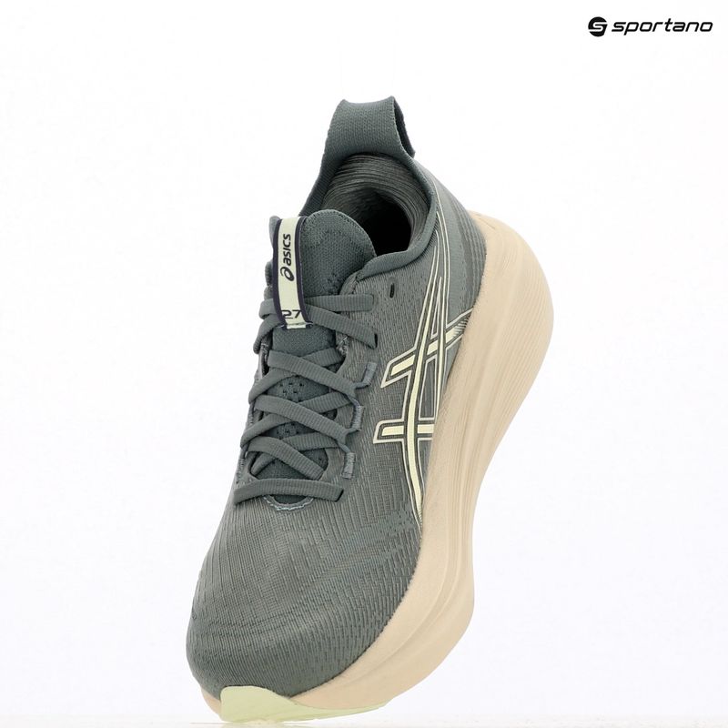 Încălțăminte de alergare pentru femei Asics Gel-Nimbus 27 monument/blue/whisper green 9