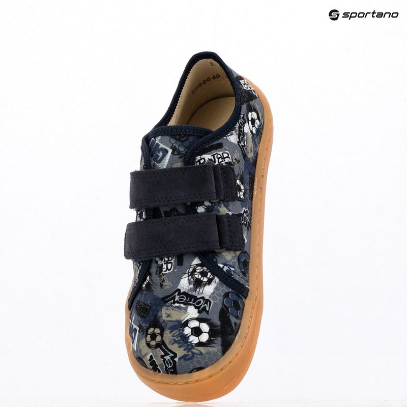 Încălțăminte barefoot pentru copii Froddo G1700379 grey/blue 15