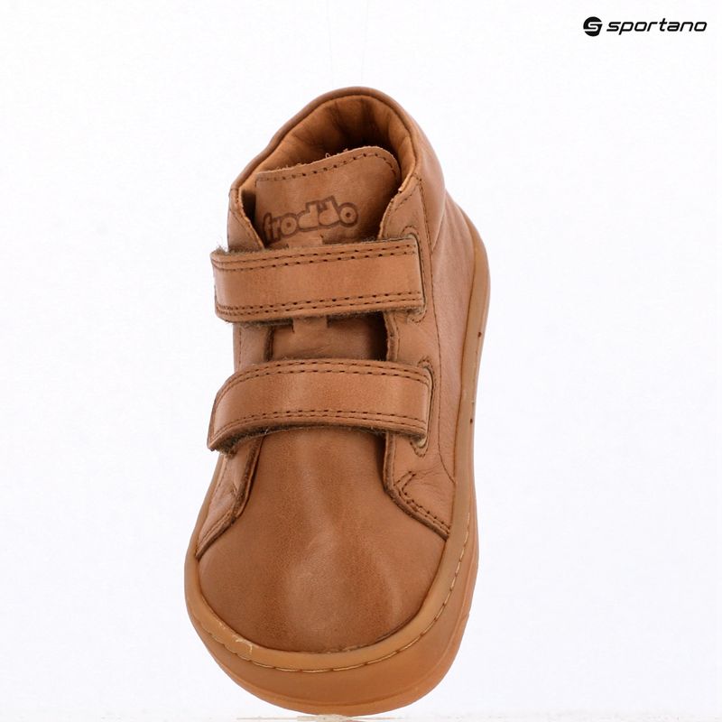 Încălțăminte barefoot pentru copii Froddo First Step cognac 15