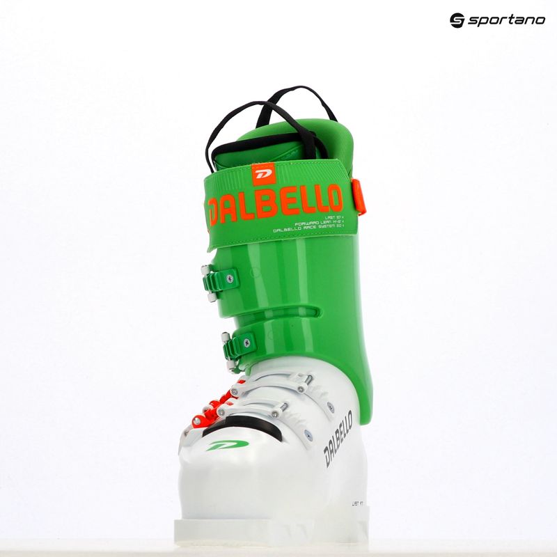 Ghete de schi  Dalbello DRS 110 white/race green 8