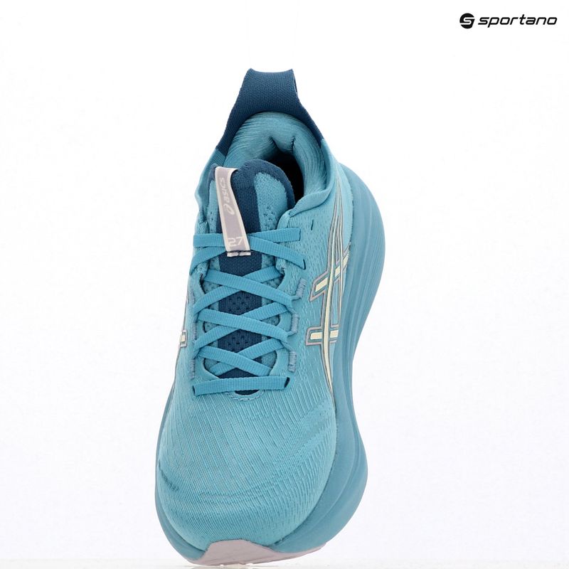 Încălțăminte de alergare pentru femei Asics Gel-Nimbus 27 stillwater/cream 9