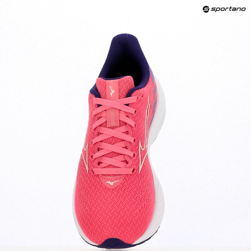 Încălțăminte de alergare pentru copii Mizuno Enerzy Rider Jr camelliarose/ snowwhite/violiet 9