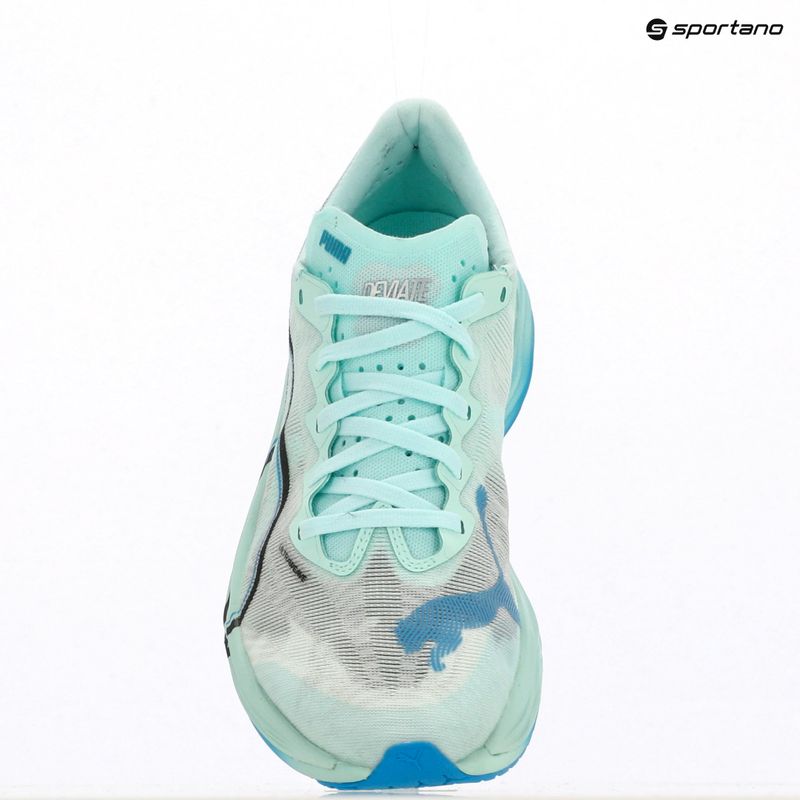Pantofi de alergare damă PUMA Deviate Nitro Elite 3 mint melt/speed blue 16