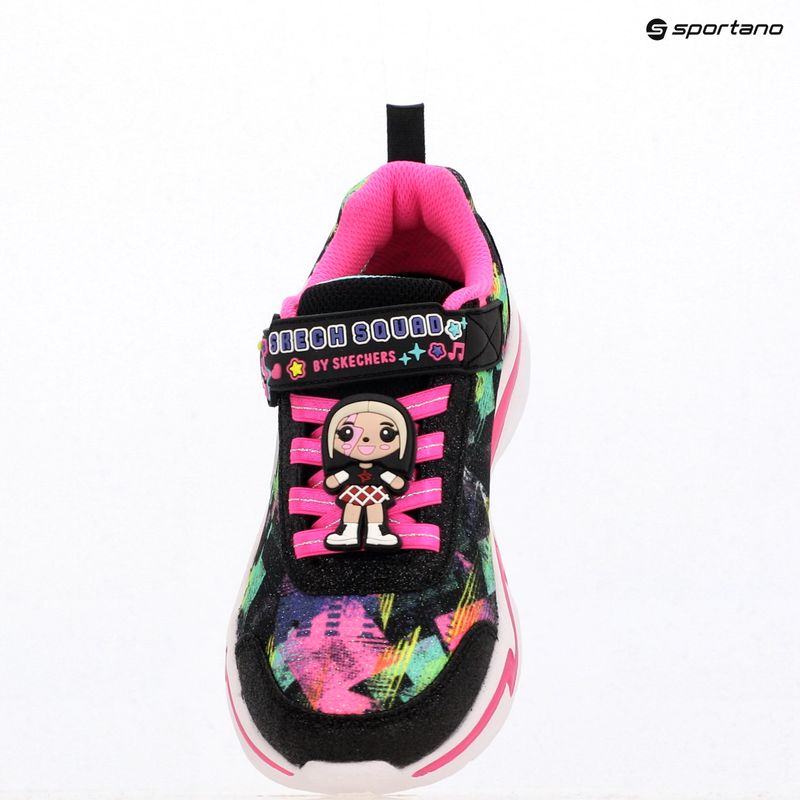 Încălțăminte pentru copii Skechers Snuggle Sneaks Skech Squad black/multi 15