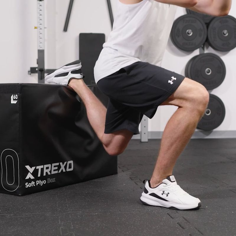 Cutie pliometrică pliabilă XTREXO 7,5 cm negru 10