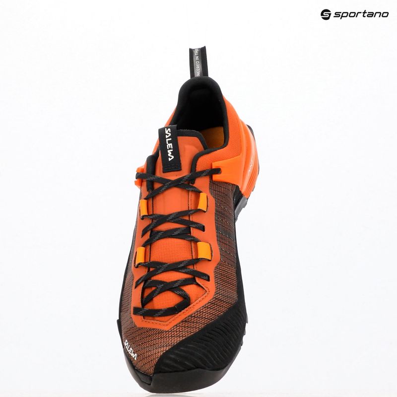 Pantofi de abordare Salewa Wildfire Nxt pentru bărbați bombay brown / tumeric 12