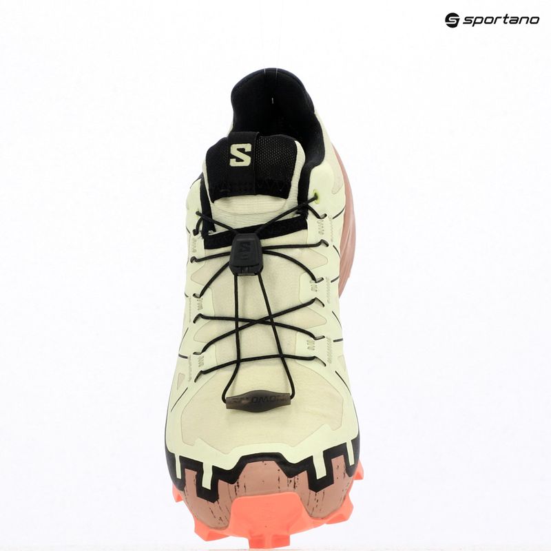 Încălțăminte de alergare pentru femei Salomon Speedcross 6 GTX lime cream/mahogany rose/black 12