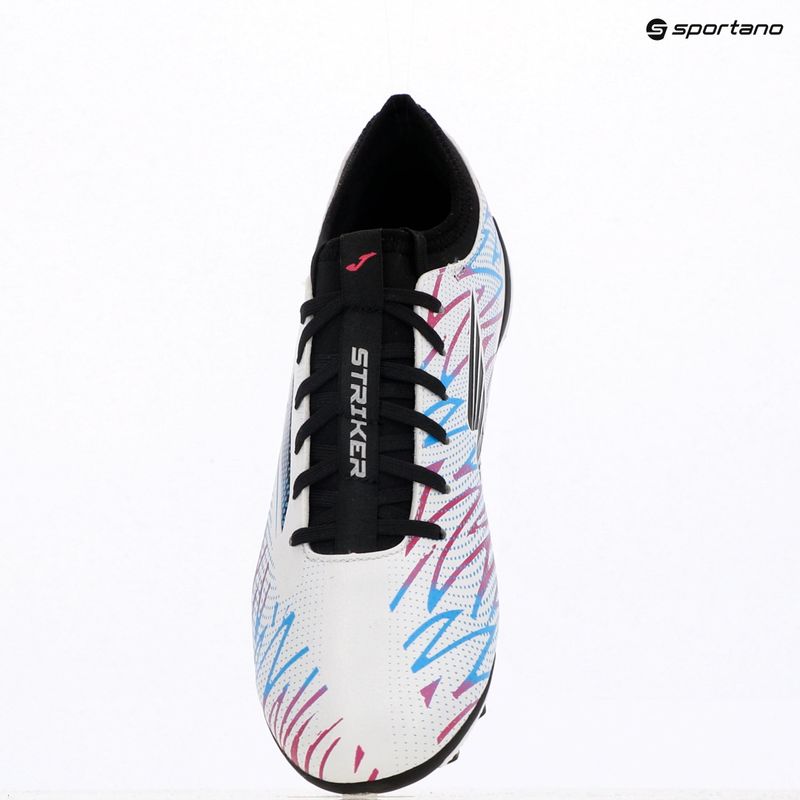 Încălțăminte de fotbal pentru bărbați Joma Striker FG white 9