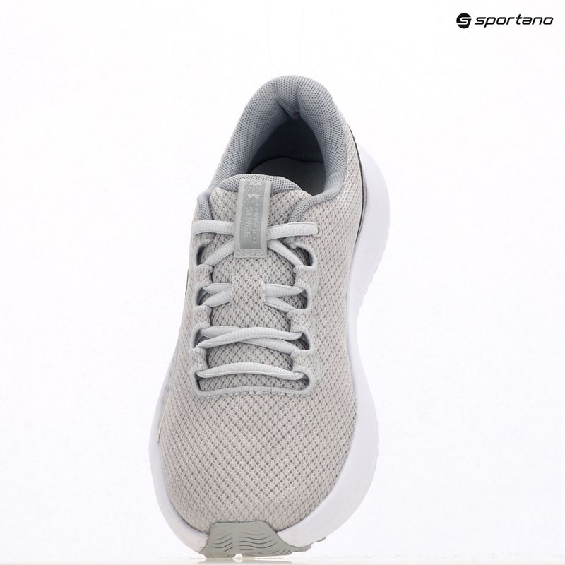 Încălțăminte de alergare pentru femei Under Armour Charged Surge 4 halo gray/metallic silver/metallic silver 9