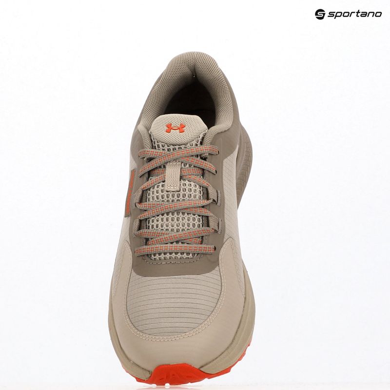 Încălțăminte de alergare pentru bărbați Under Armour Charged Bandit Trail 3 timberwolf taupe/taupe dusk/surplus orange 9