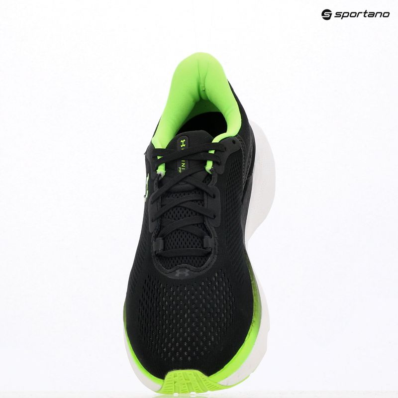 Încălțăminte de alergare pentru bărbați Under Armour Innfinite Pro 2 black/hyper green/hyper green 9
