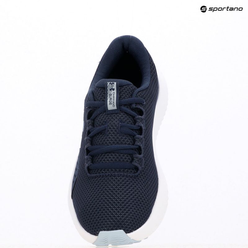 Încălțăminte de alergare pentru femei Under Armour Charged Surge 4 washed navy/blue calm/metallic blue calm 9