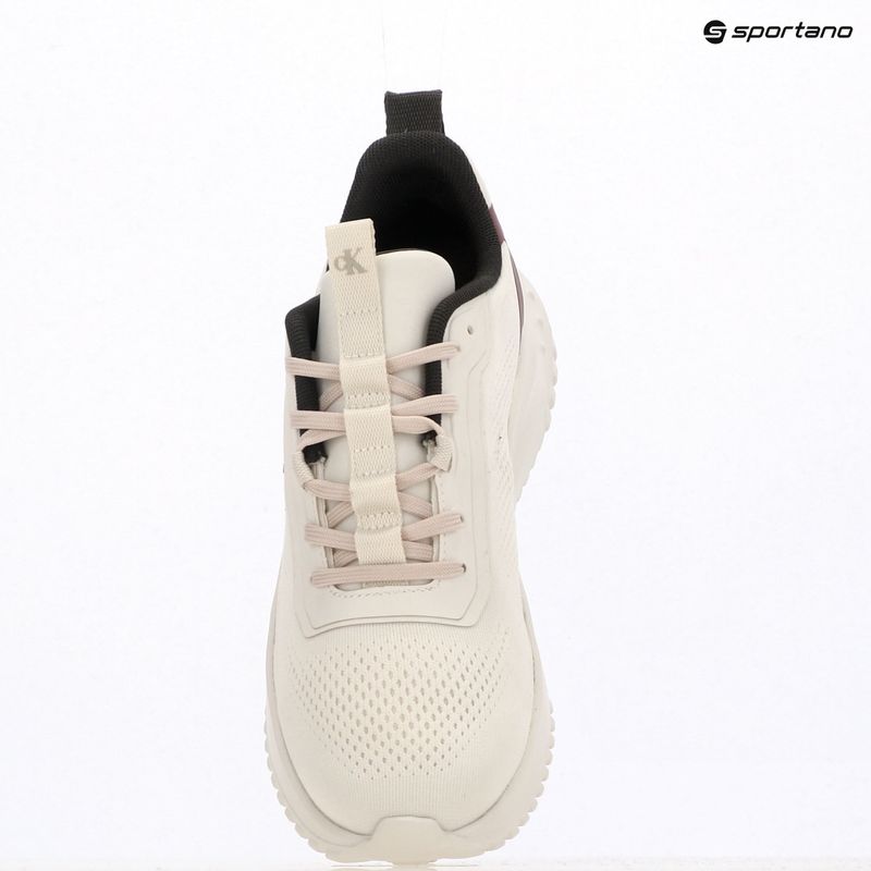 Încălțăminte pentru femei Calvin Klein YW0YW01992 Eva Runner Drawstring Mix MG lily white/beluga/new maroon 9