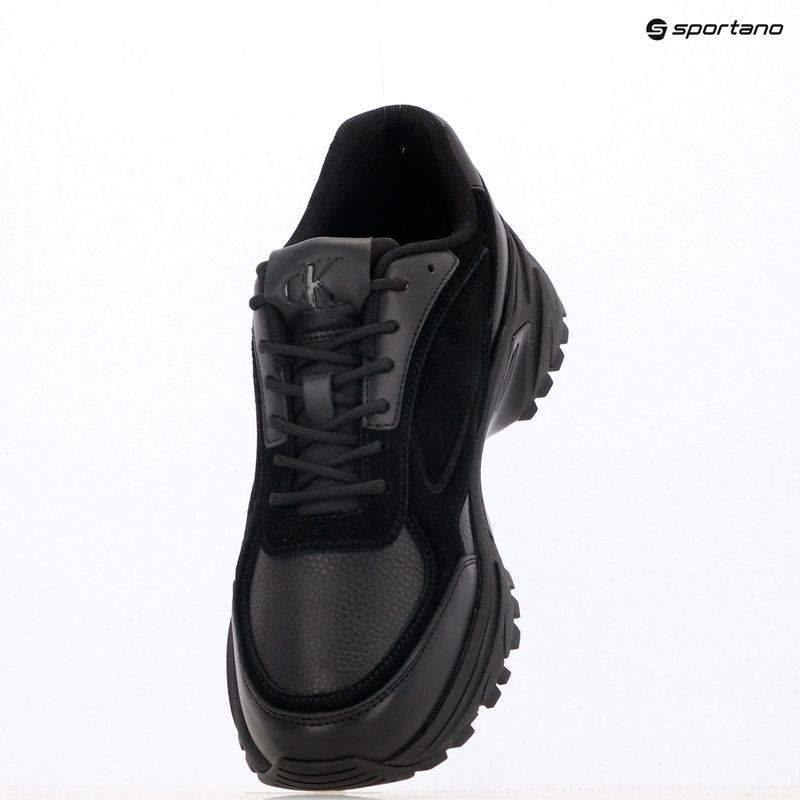 Încălțăminte pentru bărbați Calvin Klein YM0YM01289 Hike Runner HF Leather Mix triple black 9