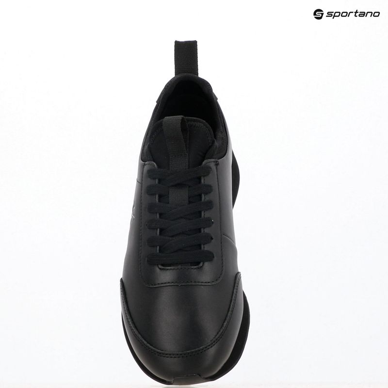 Încălțăminte pentru bărbați Calvin Klein YM0YM01362 Retro Runner Sock Laceup Leather triple black 9