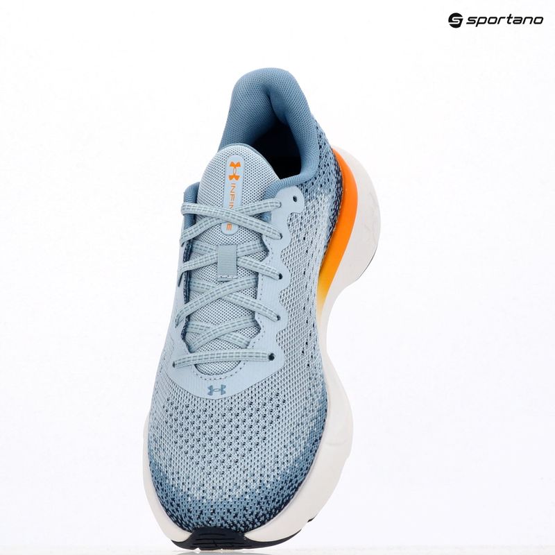 Încălțăminte de alergare pentru bărbați Under Armour Infinite blue calm/blue smoke/squad orange 9