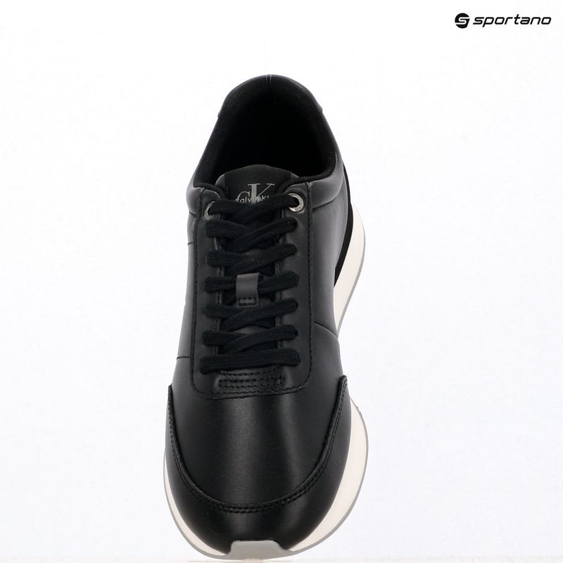 Încălțăminte pentru femei Calvin Klein YW0YW01942 Retro Runner Lace Up Leather MG black/formal gray 9