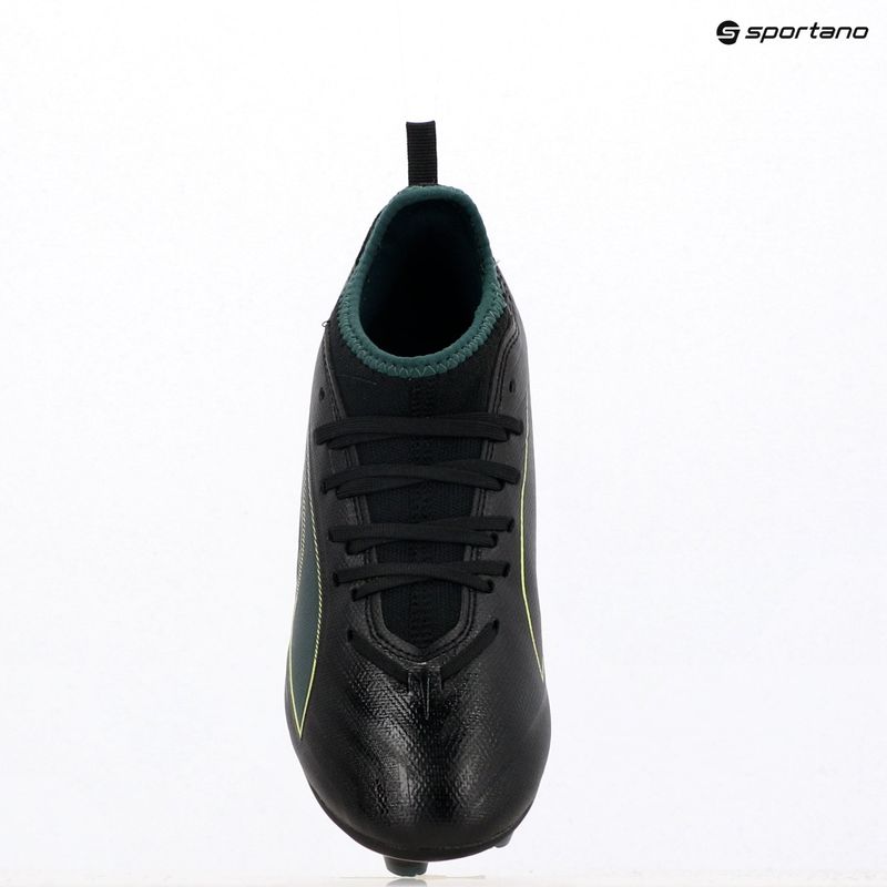 Încălțăminte de fotbal pentru copii  PUMA Ultra 6 Match FG/AG Jr puma black/fizzy light/green terrain 11
